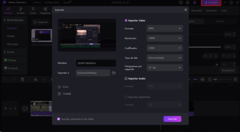 comprimir video 5