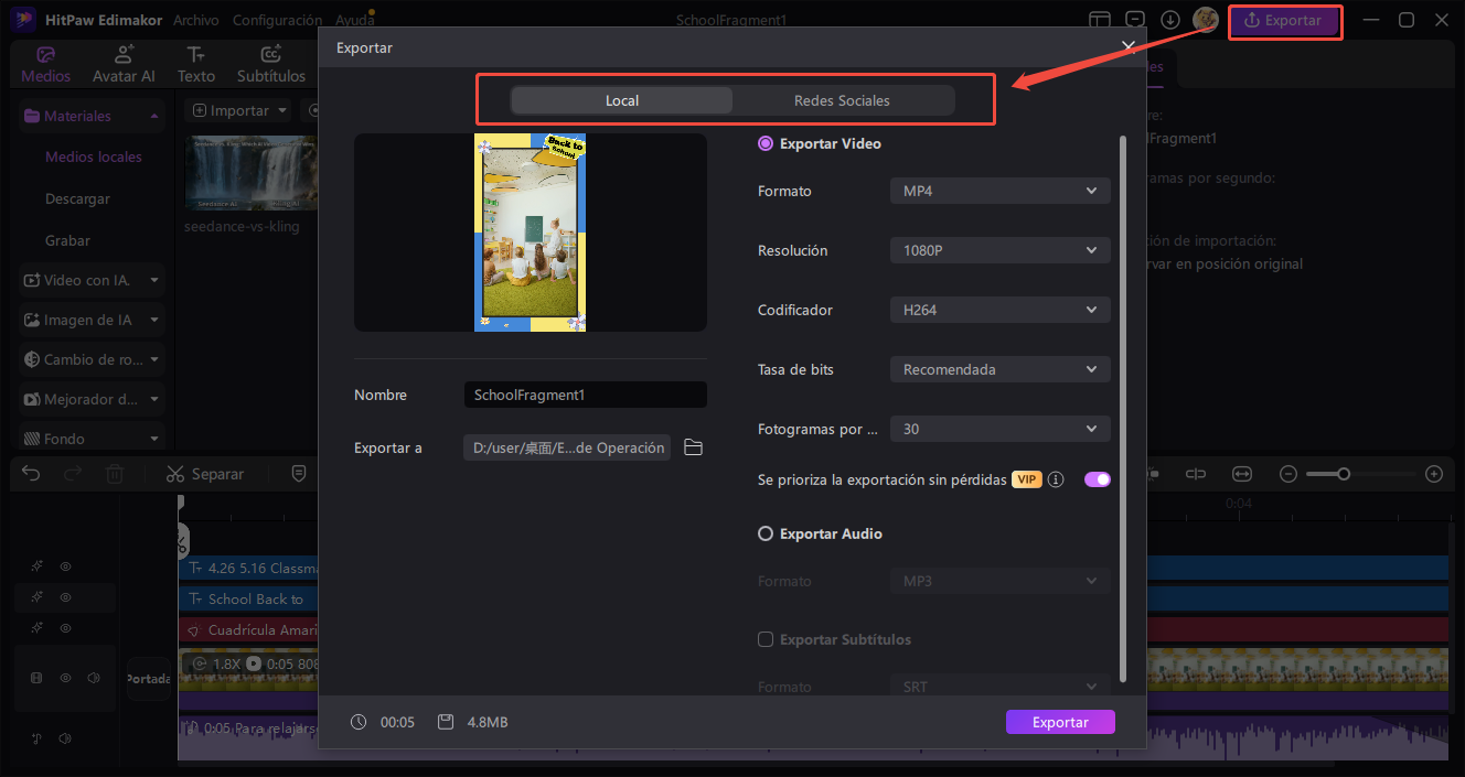 creador de video educativo paso 3