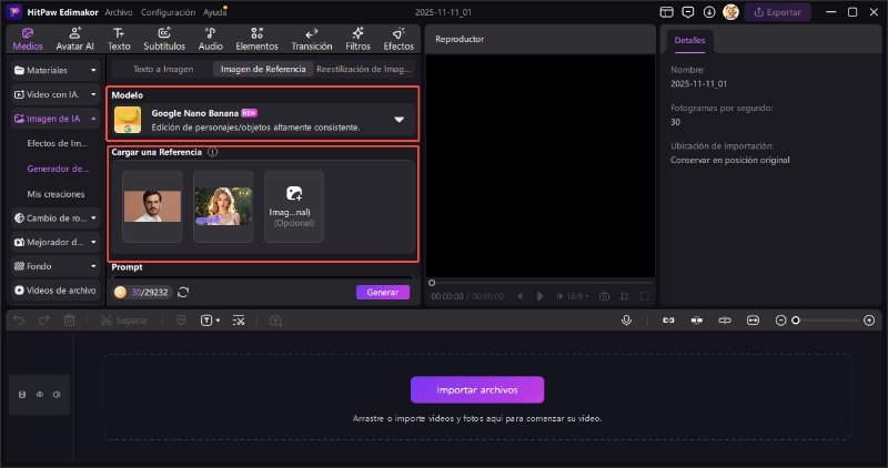creador de prompt para editar foto