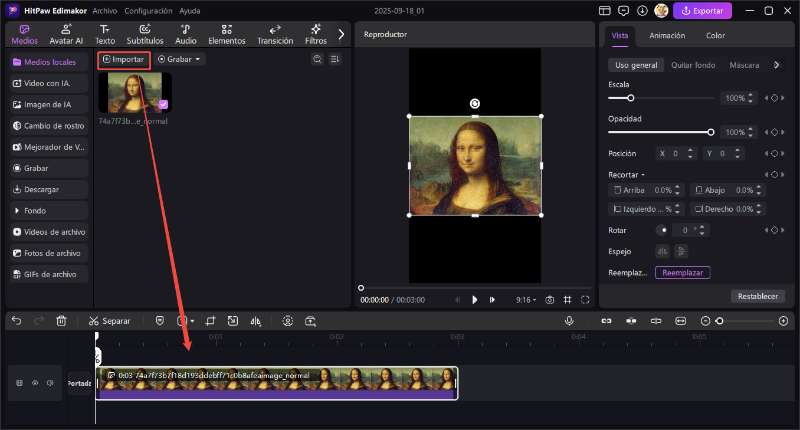 como hacer un reel con fotos en edimakor
