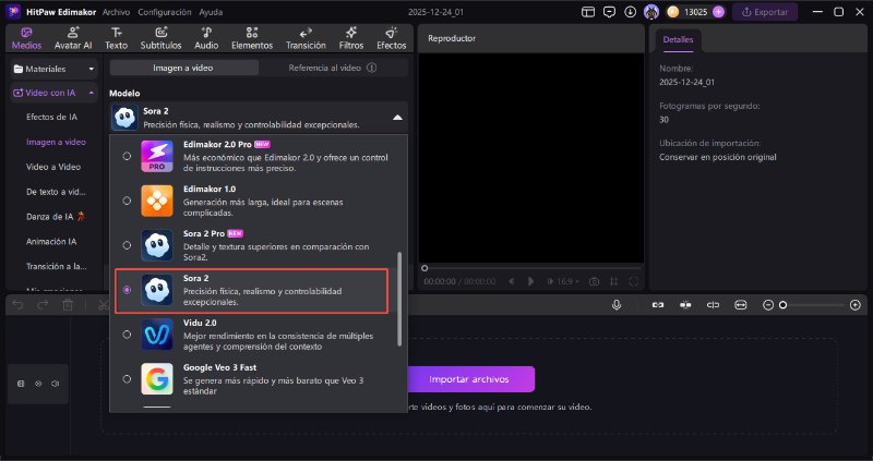 selecciona modelo sora 2 para efecto stranger things upside down