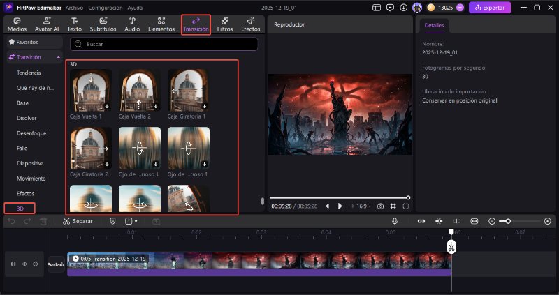 exportar para guardar video de efecto stranger things upside down
