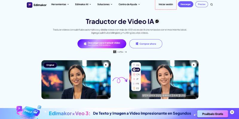 traductor de voz con ia