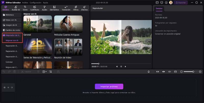 mejorador de video ia gratis