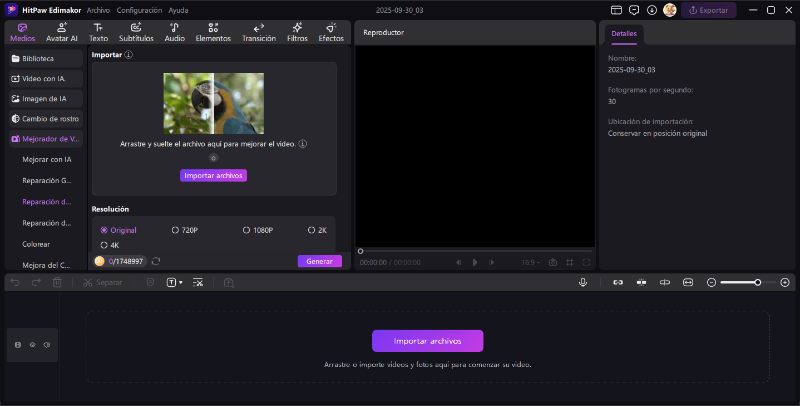 mejorador de video gratis