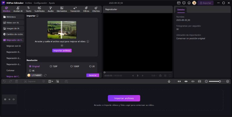mejorador de video gratis