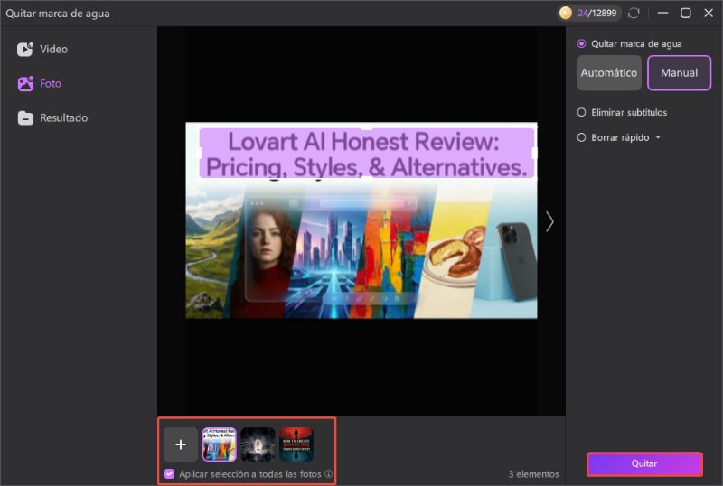 maxima de 20 fotos de eliminador de marca de agua