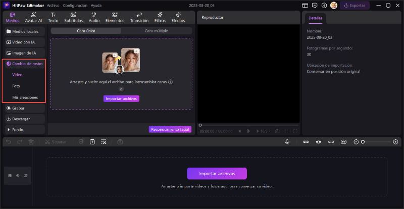 comienza intercambio de caras