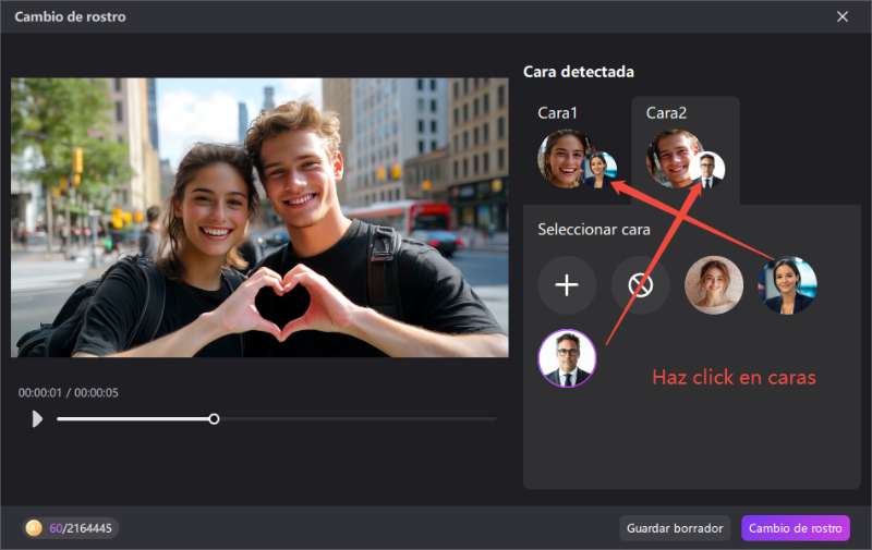 face swap intercambiar cara