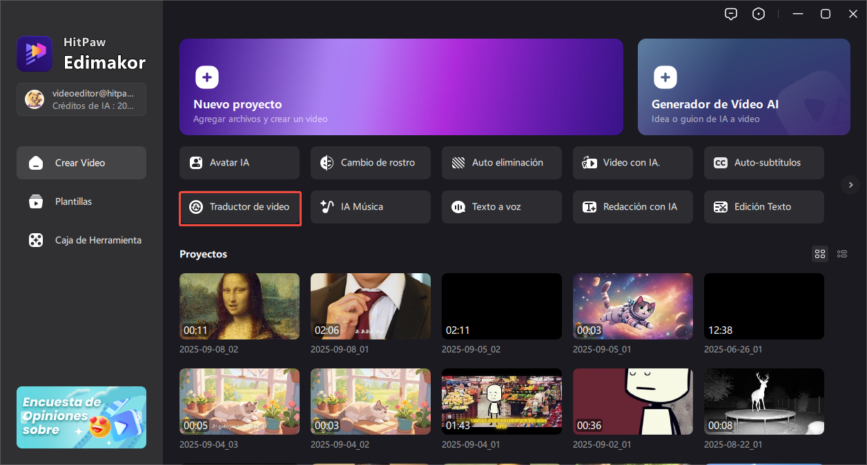 traducir videos Paso 1