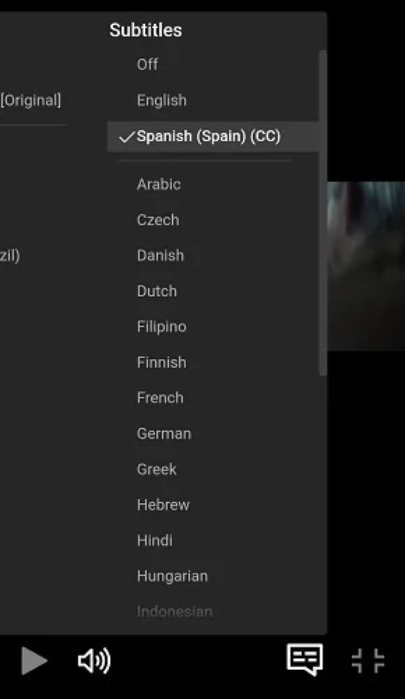 películas españolas con subtítulos en inglés